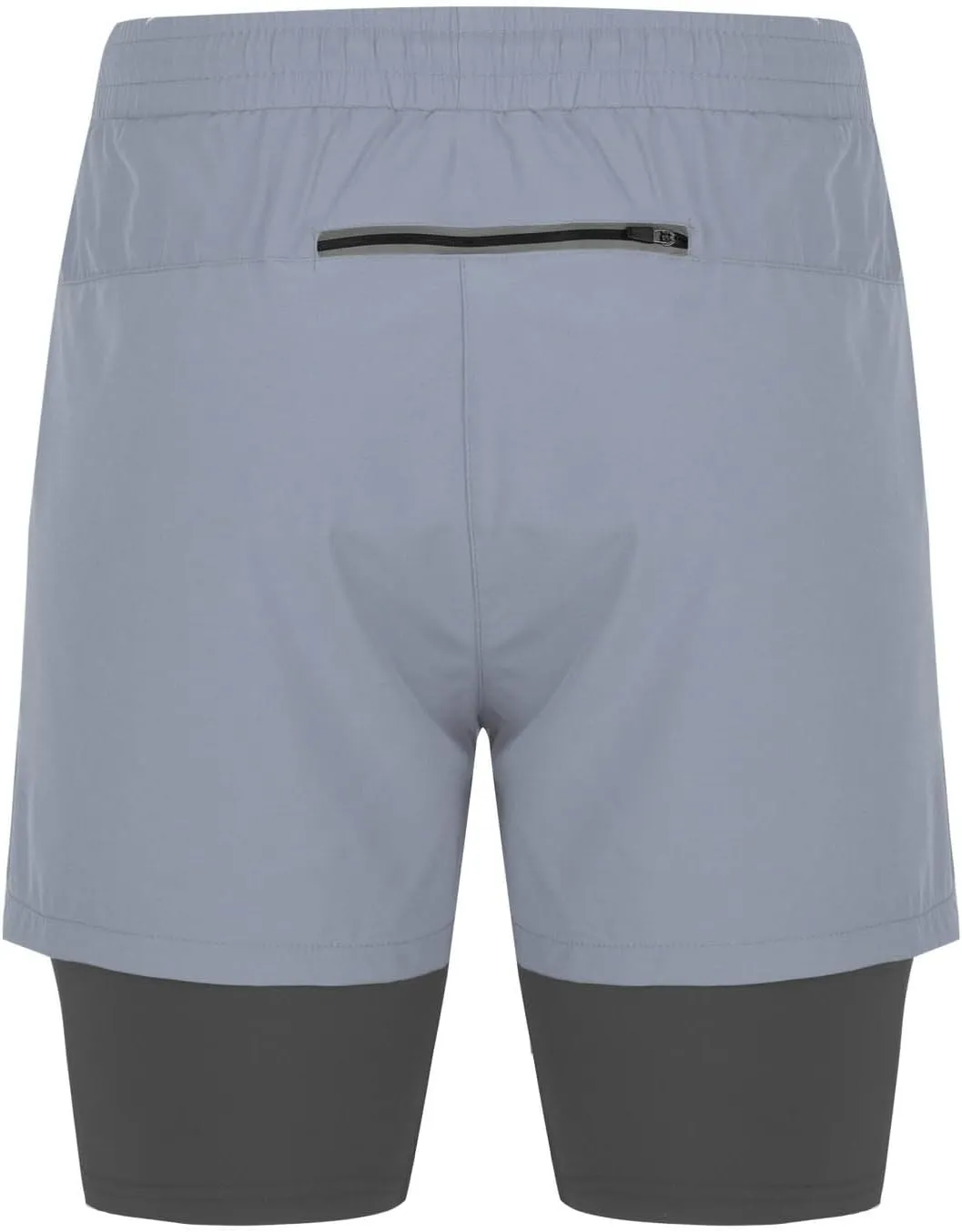 2 in 1 Running Shorts for Men Workout Gym Athletic Shorts Quick Dry Lightweight Training Shorts with Pockets Joggers
