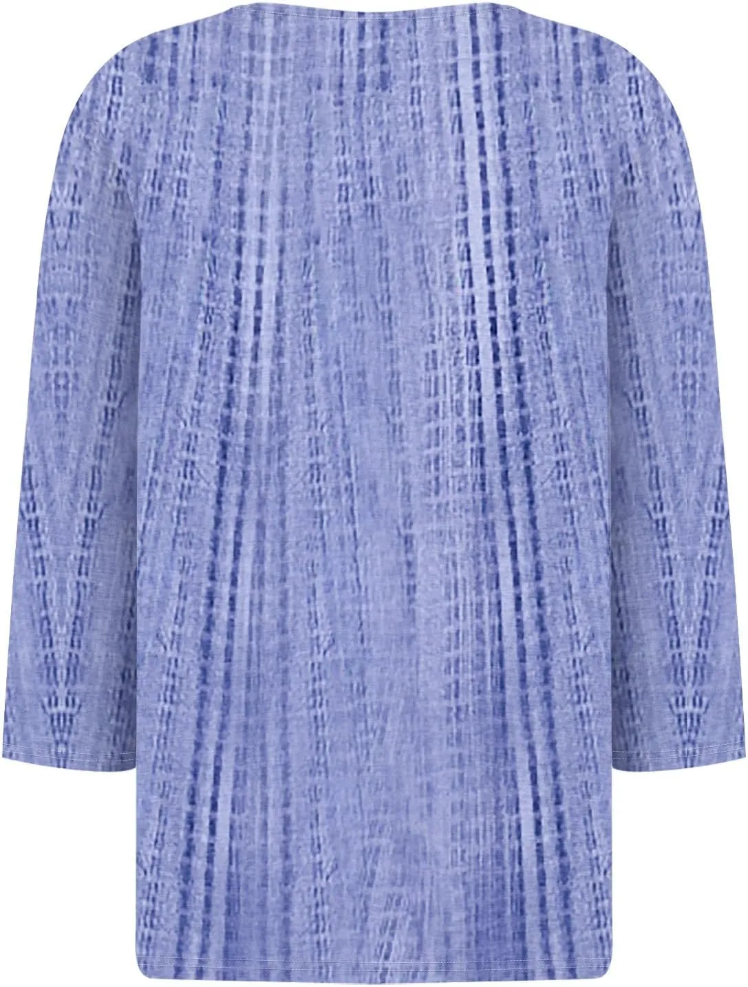 3/4 Length Sleeve Womens Tops Henley Neck 2025 Summer Shirts Three Quarter Sleeve Petite Tshirts