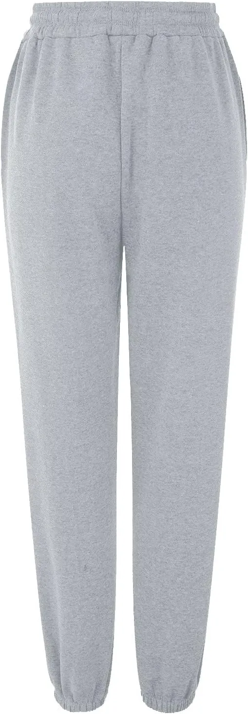 ADJHDFH Women's Bottom Sweatpants Joggers Pants Workout High Waisted Yoga Pants with Pockets Comfortable Sweatpants