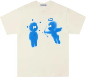 Aelfric Eden Mens Graphic Tees Cupid’s Love Arrow Oversized Tshirt Print Unisex Tee Y2K Causal Streetwear Tops