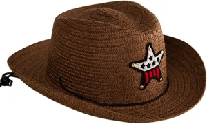 Baby Strawhat Sun Hat Summer Toddler Visor Cowboy Hat UPF 50  Sun Protective Kids Beach Hats for Girls Boys