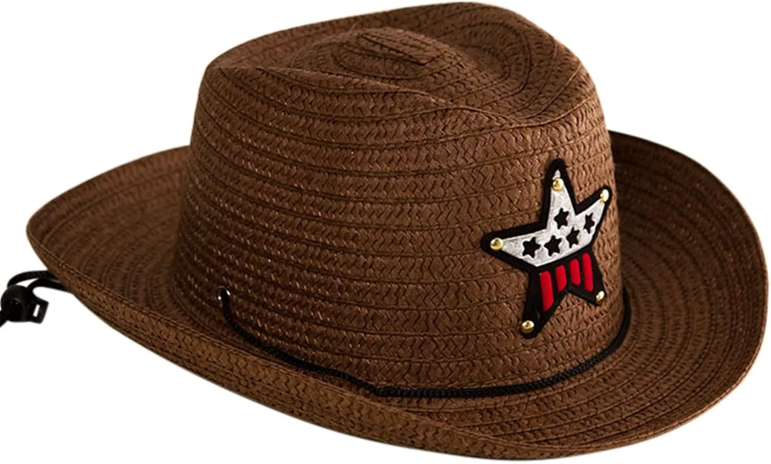 Baby Strawhat Sun Hat Summer Toddler Visor Cowboy Hat UPF 50  Sun Protective Kids Beach Hats for Girls Boys