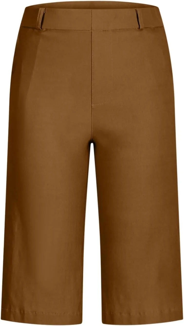 Bermuda Shorts for Women Casual High Waisted Chino Shorts Straight Leg Hiking Vacation Outfits 2025 Summer Trendy