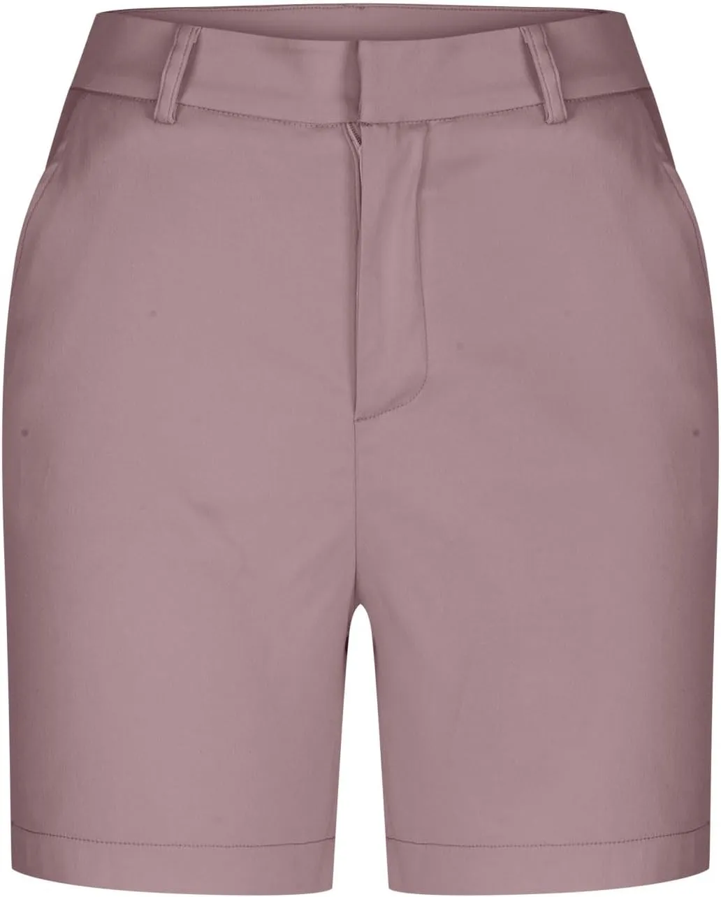 Bermuda Shorts for Women Casual High Waisted Chino Shorts Straight Leg Hiking Vacation Short with Pockets 2025