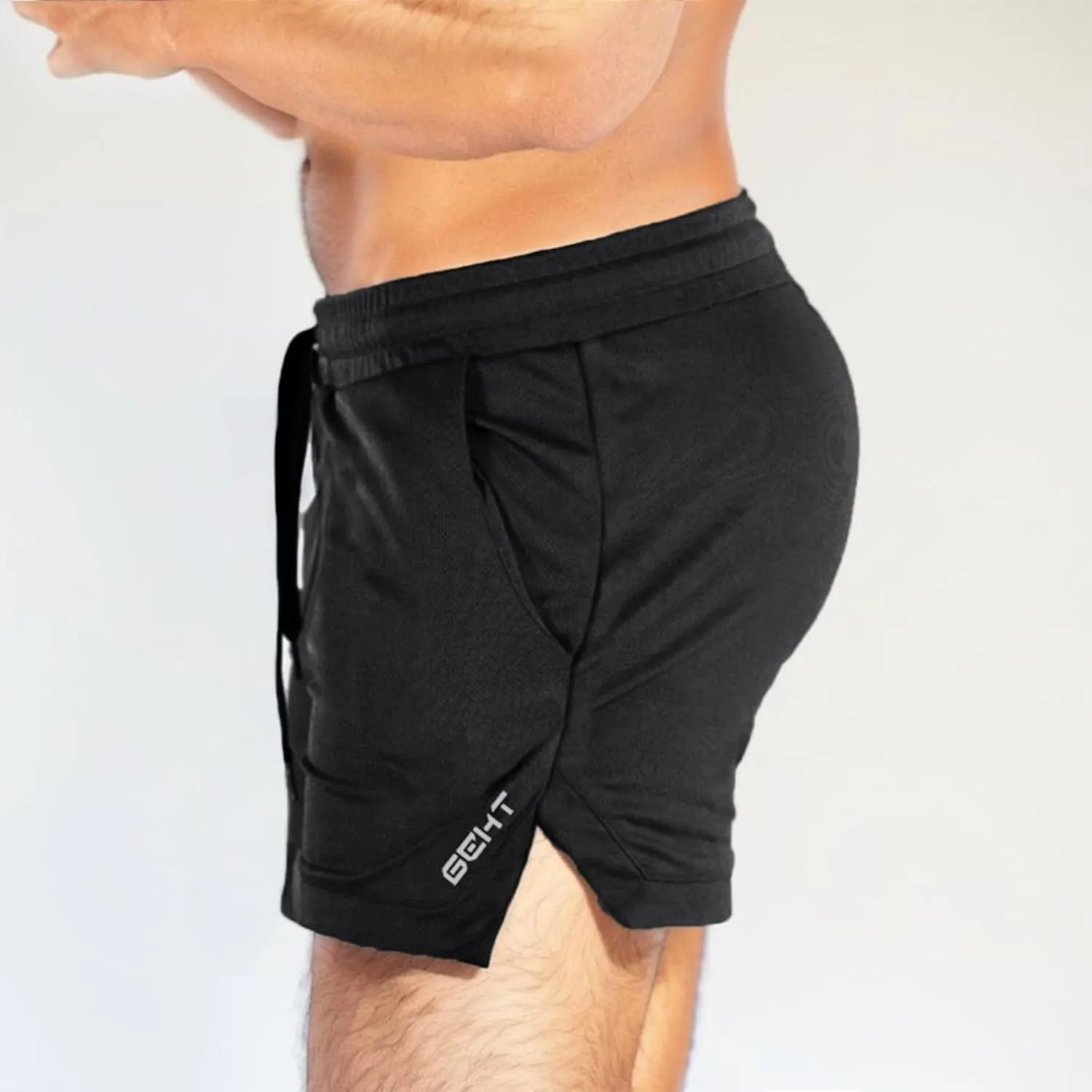 BIFUTON Men's Athletic Running Shorts 5 Inch Workout Gym Shorts for Men Quick Dry Active Sports Training Shorts with Pockets
