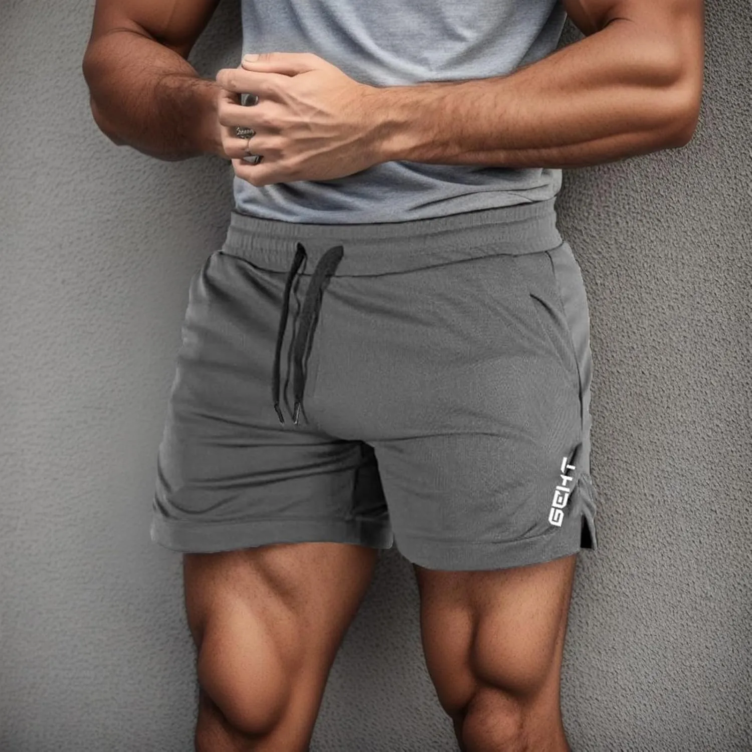 BIFUTON Men's Athletic Running Shorts 5 Inch Workout Gym Shorts for Men Quick Dry Active Sports Training Shorts with Pockets