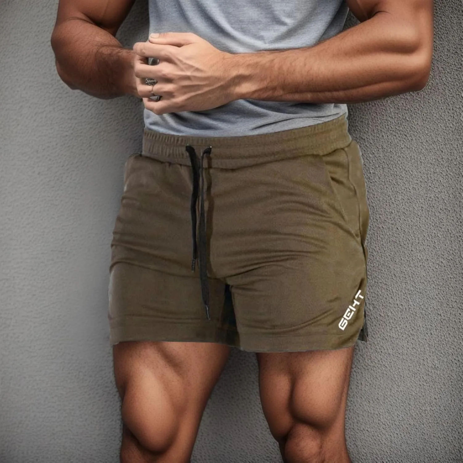 BIFUTON Men's Athletic Running Shorts 5 Inch Workout Gym Shorts for Men Quick Dry Active Sports Training Shorts with Pockets