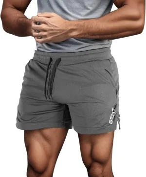 BIFUTON Men's Athletic Running Shorts 5 Inch Workout Gym Shorts for Men Quick Dry Active Sports Training Shorts with Pockets
