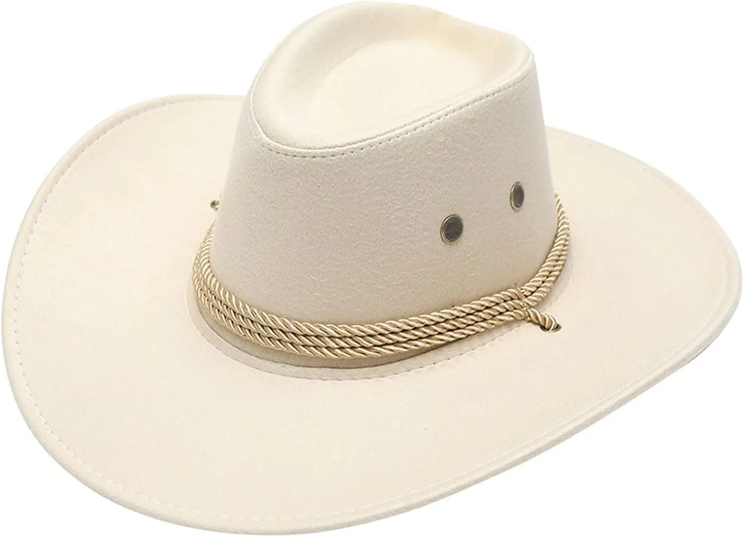 Big Wide Brim Belt Buckle Panama Rancher Hat Fedora Wide Brim Western Hat Classic Western Cowboy Hat for Women Men