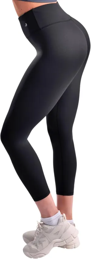 CompressionZ Women's Compression Leggings High Waisted Performance Tummy Control Gym, Pilates, Travel, Yoga, Workout Pants