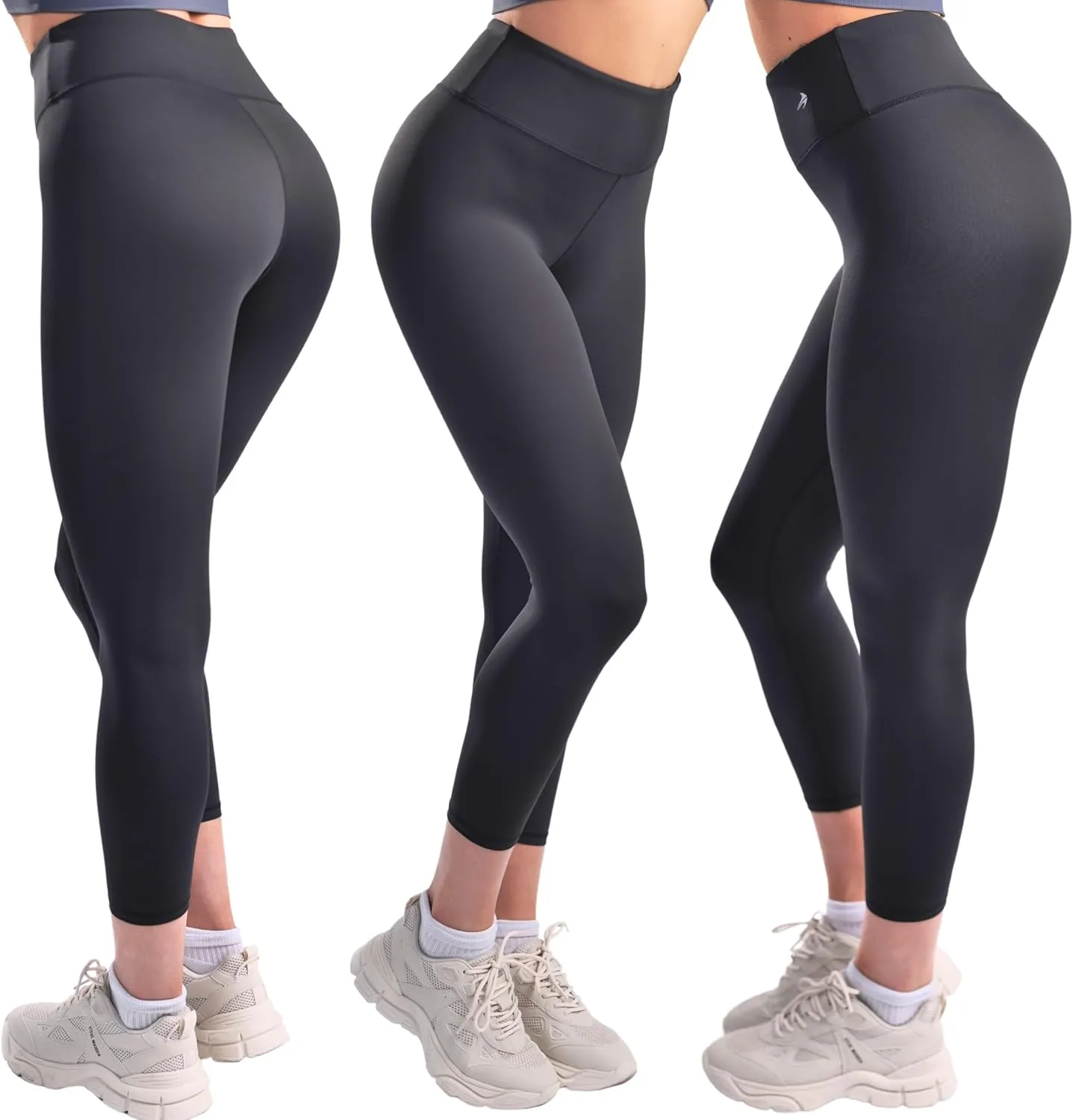 CompressionZ Women's Compression Leggings High Waisted Performance Tummy Control Gym, Pilates, Travel, Yoga, Workout Pants