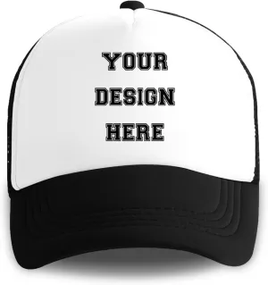 Custom Hat Customize Your Text Custom Logo Hat Adjustable Baseball Caps Fashion Custom Trucker Hat Unisex Aldult