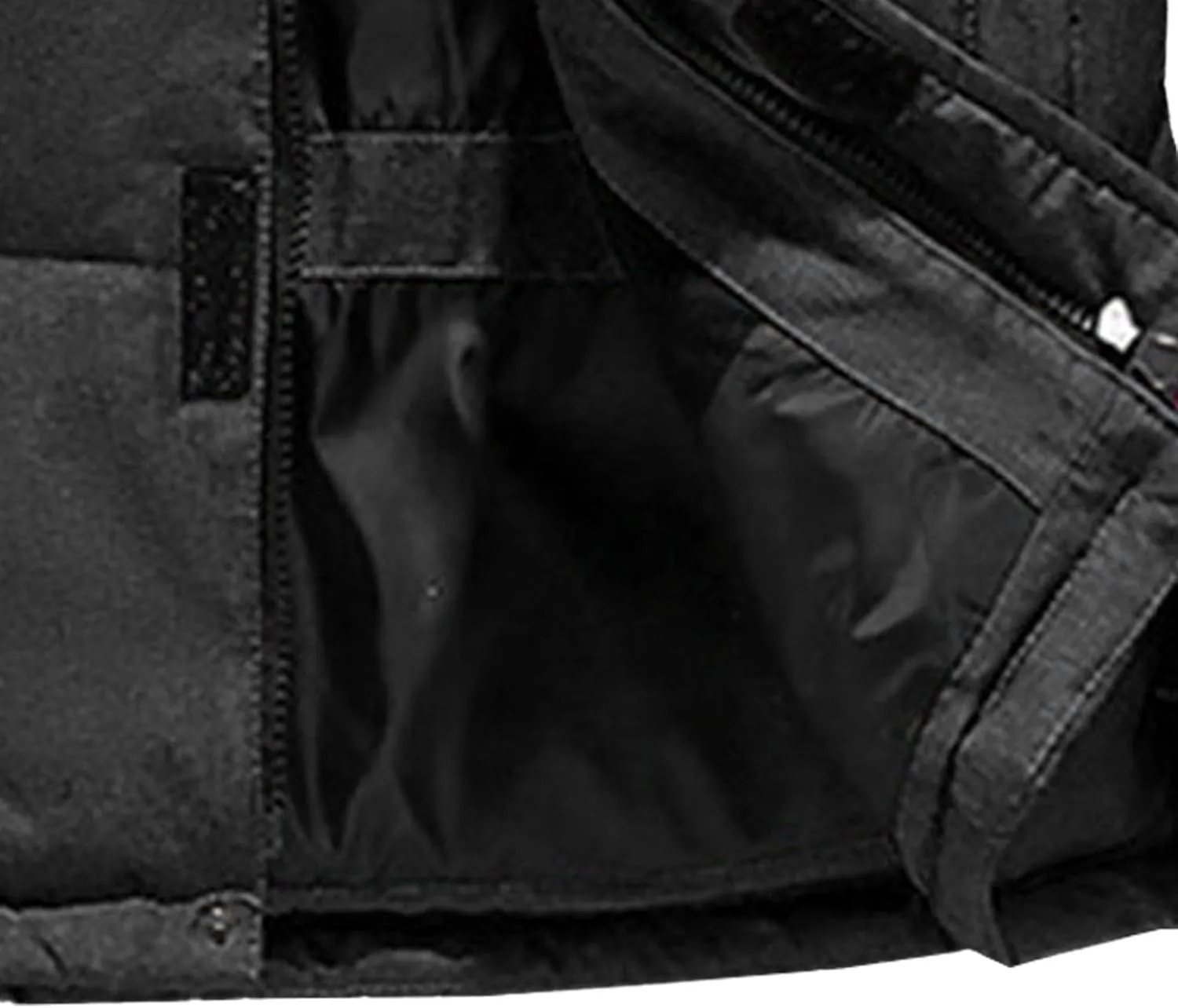 DGHM-JLMY Men Multi-Pocket Winter Outdoor Hooded Down Jacket Cargo Down Coat Detachable Hooded Thickened Down Puffer Jacket
