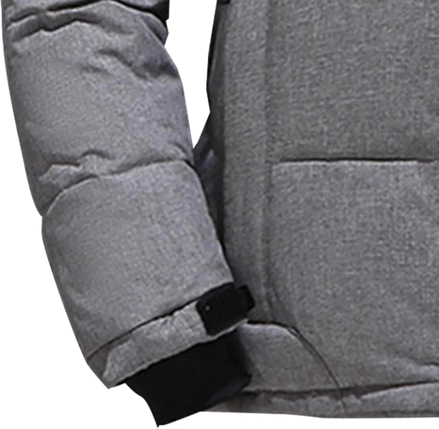 DGHM-JLMY Men Multi-Pocket Winter Outdoor Hooded Down Jacket Cargo Down Coat Detachable Hooded Thickened Down Puffer Jacket