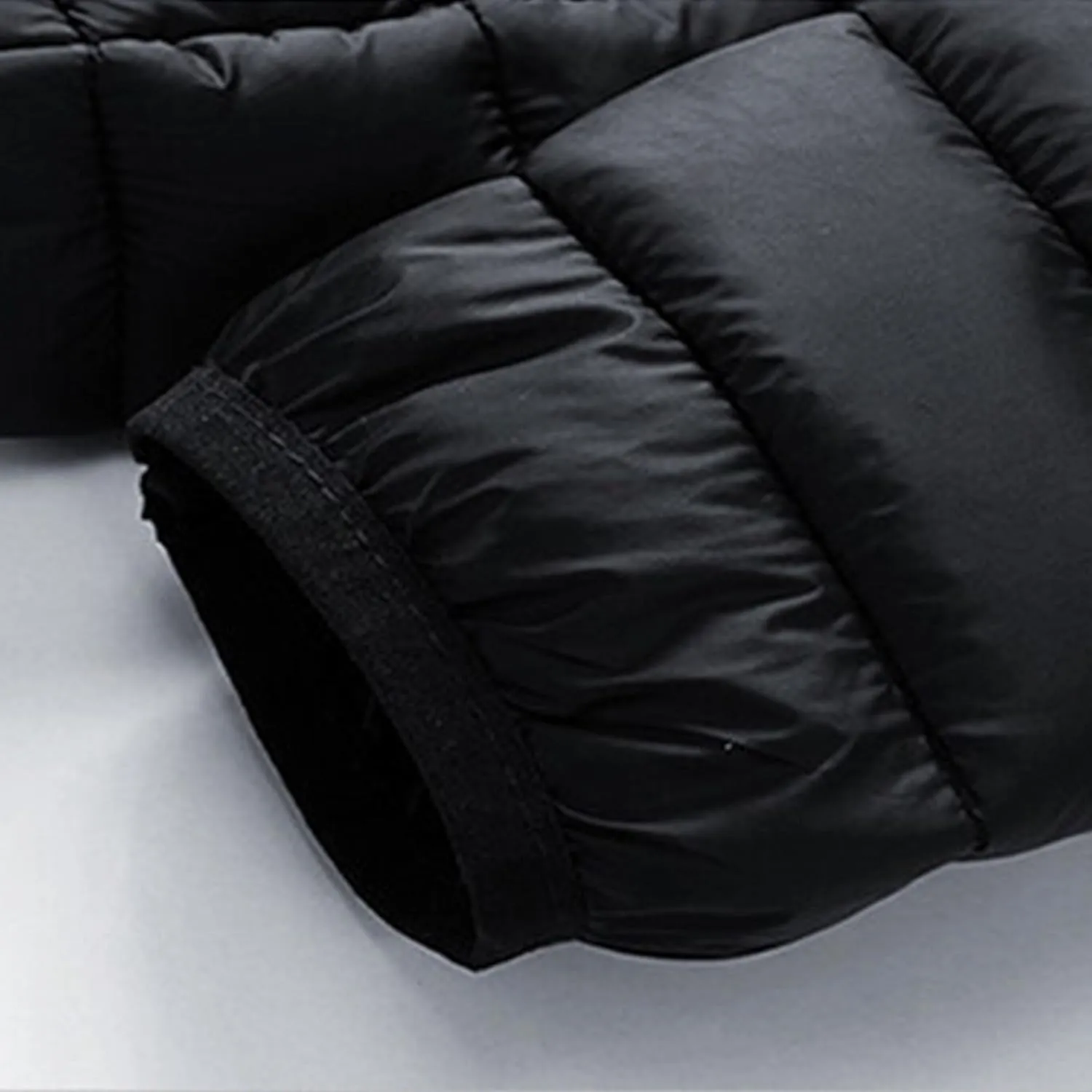 DGHM-JLMY Men's Lightweight Winter Slim Fit Hood Down Jacket Full Zip Puffer Quilted Hooded Pocket Zip Warm Thicken Coat Hood