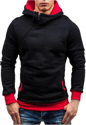 Dudubaby Fleece Hoodies For Men Men'S Casual Camouflage Sports Sweatshirt Long Sleeve Zipper Hooded Jacket Coat