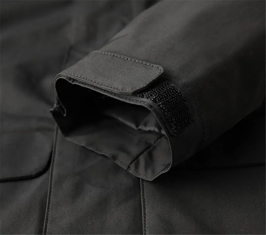 Dvbfufv Spring Autumn Men's Windbreaker Jacket Hooded Soft Coat Men Outdoor Hiking Windproof Waterproof Big Size Jackets