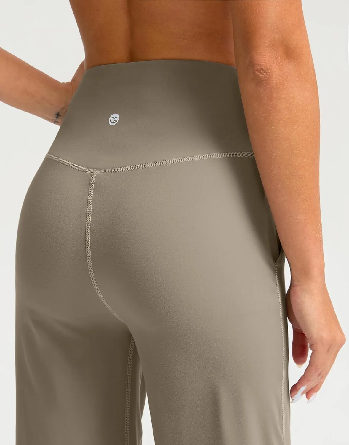 G Gradual Womens Shorts 9" Bermuda Shorts 2 Big Pockets High Waisted Long Knee Length Shorts for Yoga Athletic Workout Casual