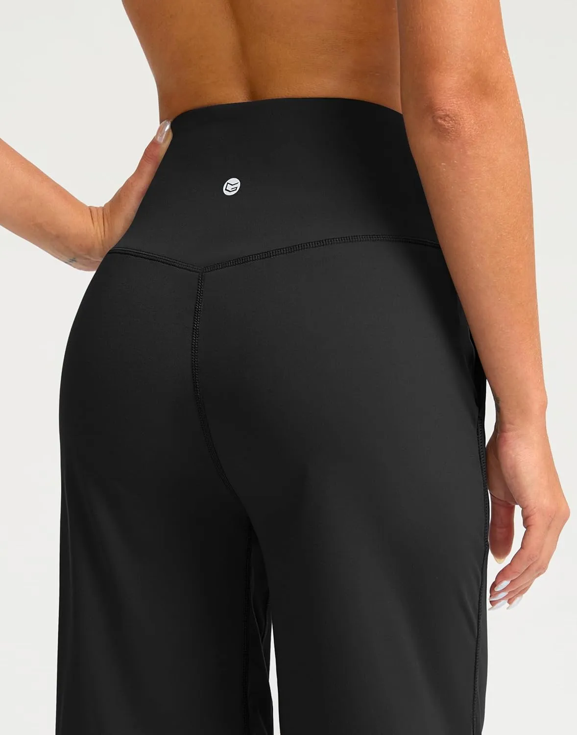G Gradual Womens Shorts 9" Bermuda Shorts 2 Big Pockets High Waisted Long Knee Length Shorts for Yoga Athletic Workout Casual