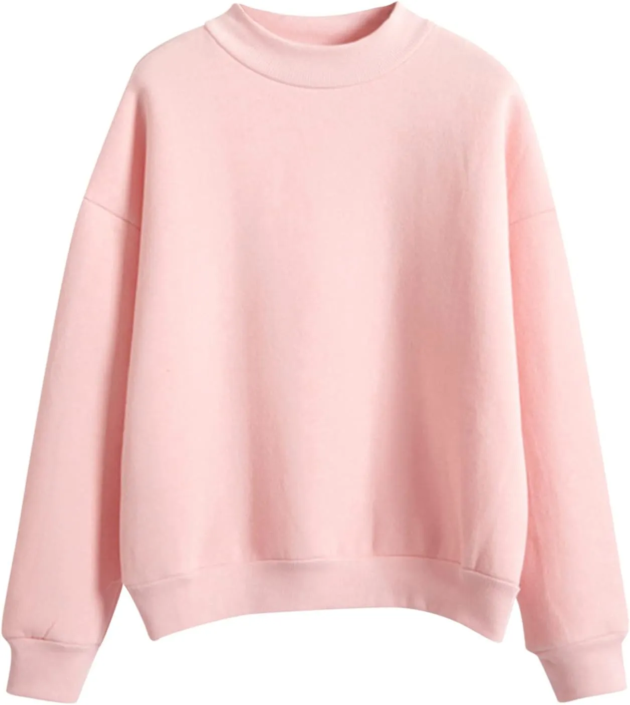 GIERIDUC Sweatshirt for Women Oversized Letter Print Fleece Crew Neck Pullover Casual Comfy Fall Fashion Teen Girl Hoodies