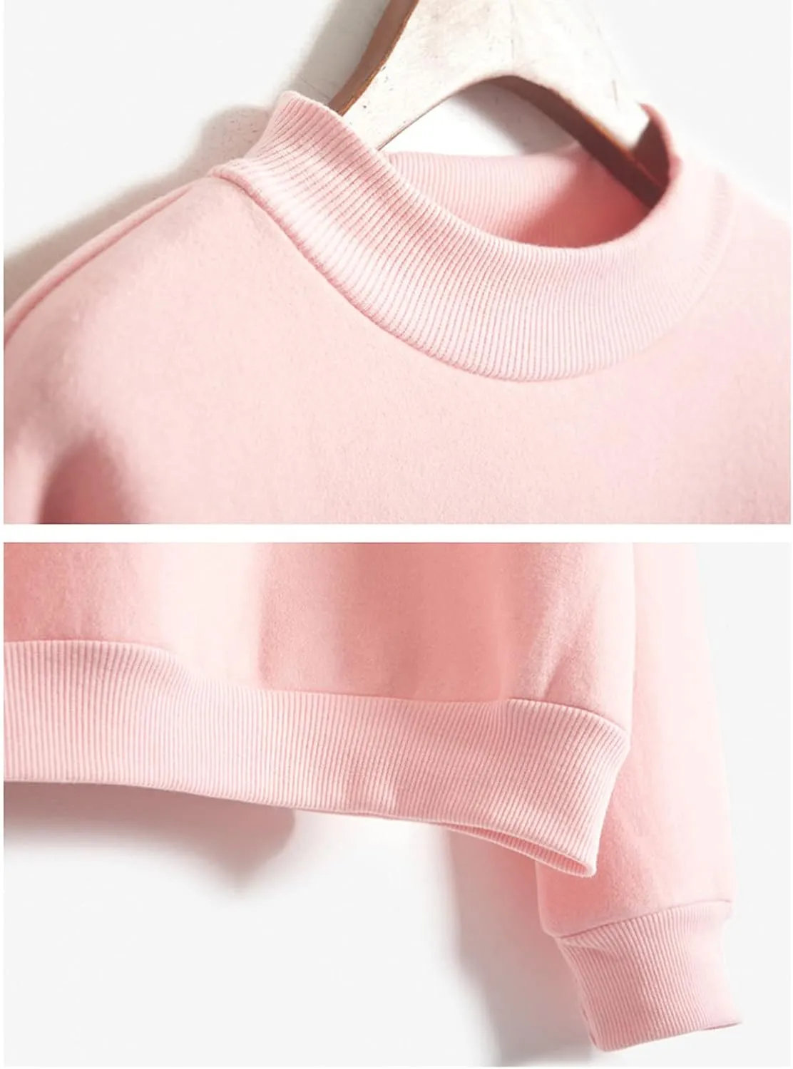 GIERIDUC Sweatshirt for Women Oversized Letter Print Fleece Crew Neck Pullover Casual Comfy Fall Fashion Teen Girl Hoodies
