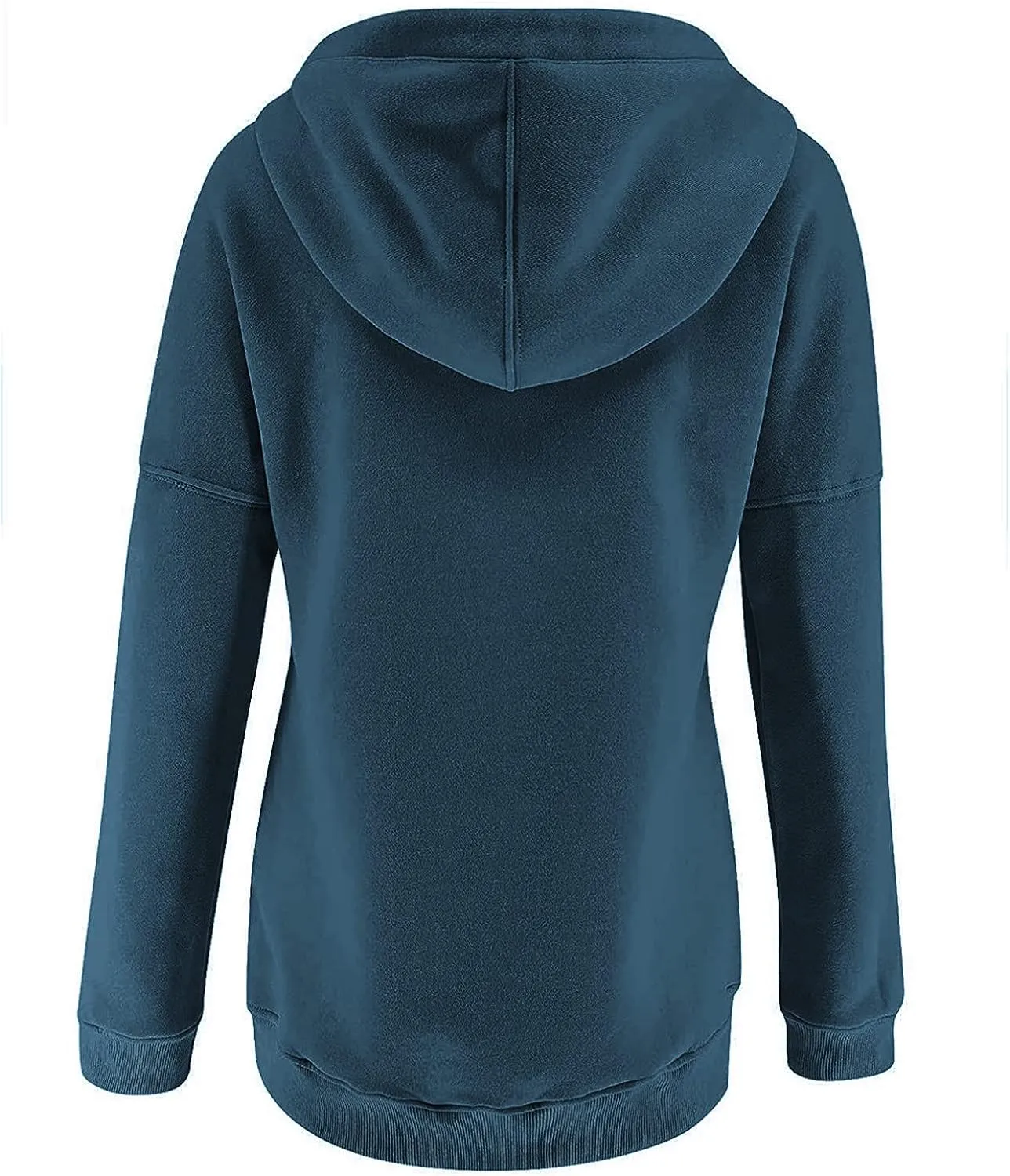 GIERIDUC Womens Sweatshirt Casual Lapel Collar Long Sleeve Henley Button V Neck Loose Pullover 2024 Trendy Fall Outfits Tops