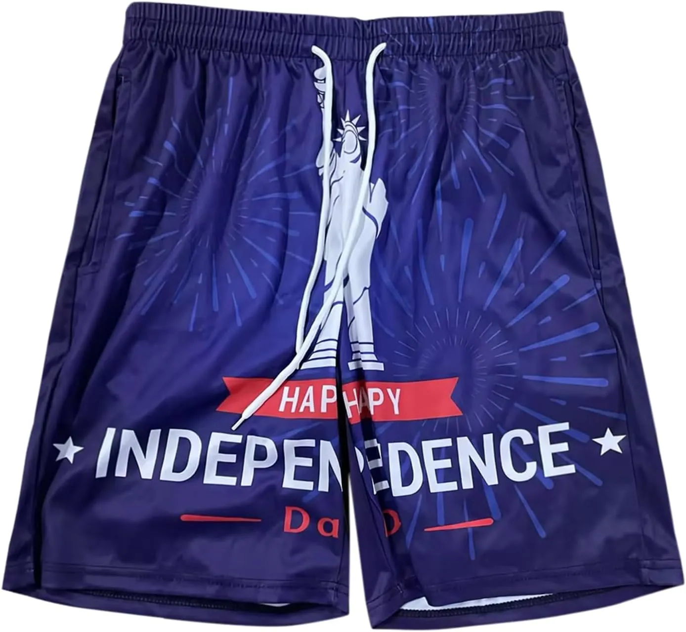 LCMTWX Men's Shorts Leisure and Fitness Sports Plus Size Five Surf Quick Drying Beach Pants Shorts Carpenter Shorts 7 Inch