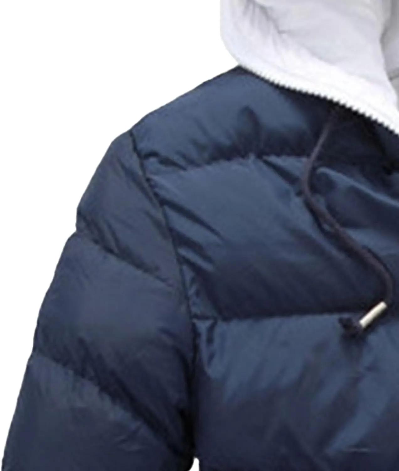 Maiyifu-GJ Men Hooded Winter Down Jackets Coat Thicken Padded Parka Warm Outerwear Lightweight Waterproof Hiking Coat