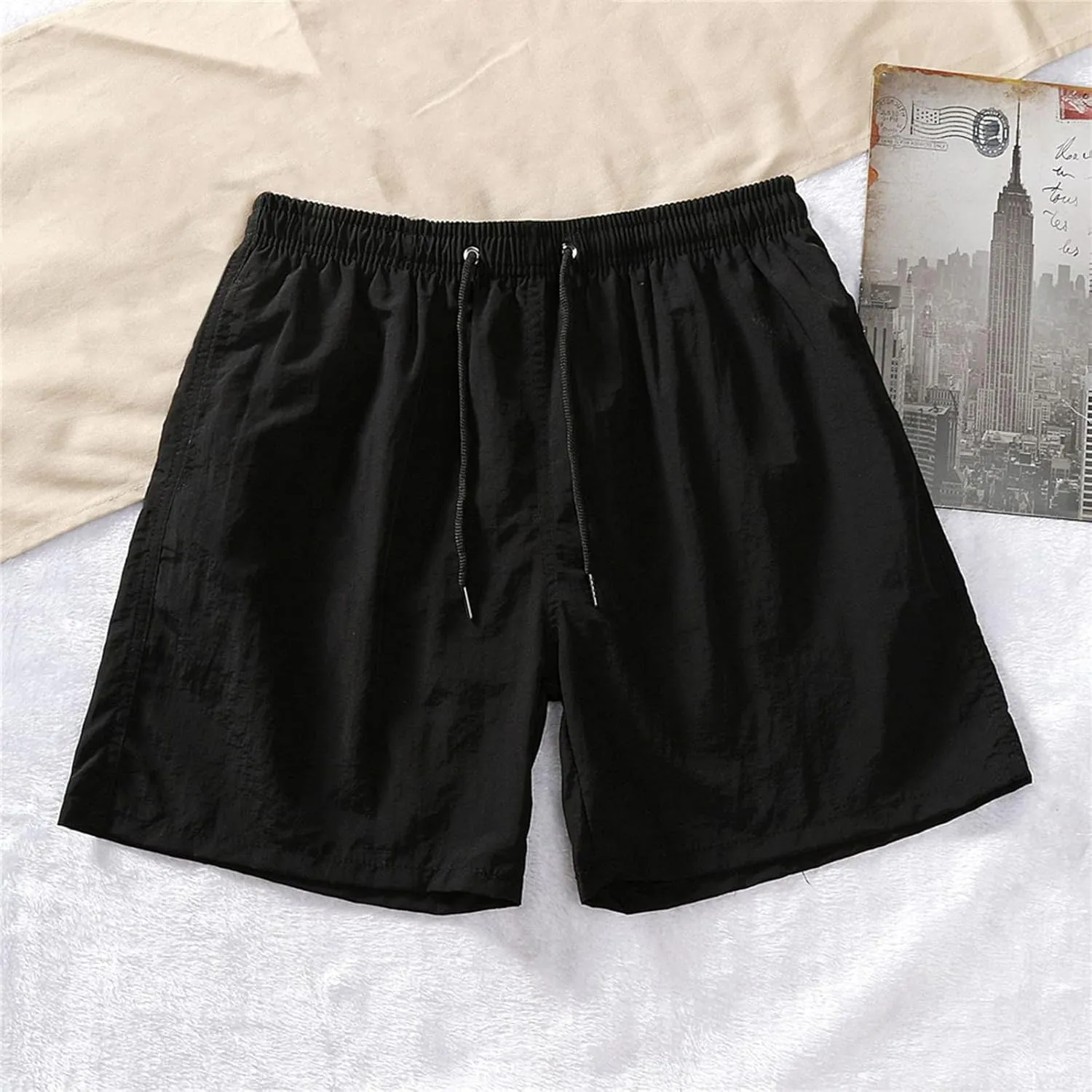 Mens Athletic Shorts 5 Inch Quick Dry Gym Workout Shorts Lightweight Sports Running Training Shorts with Pockets