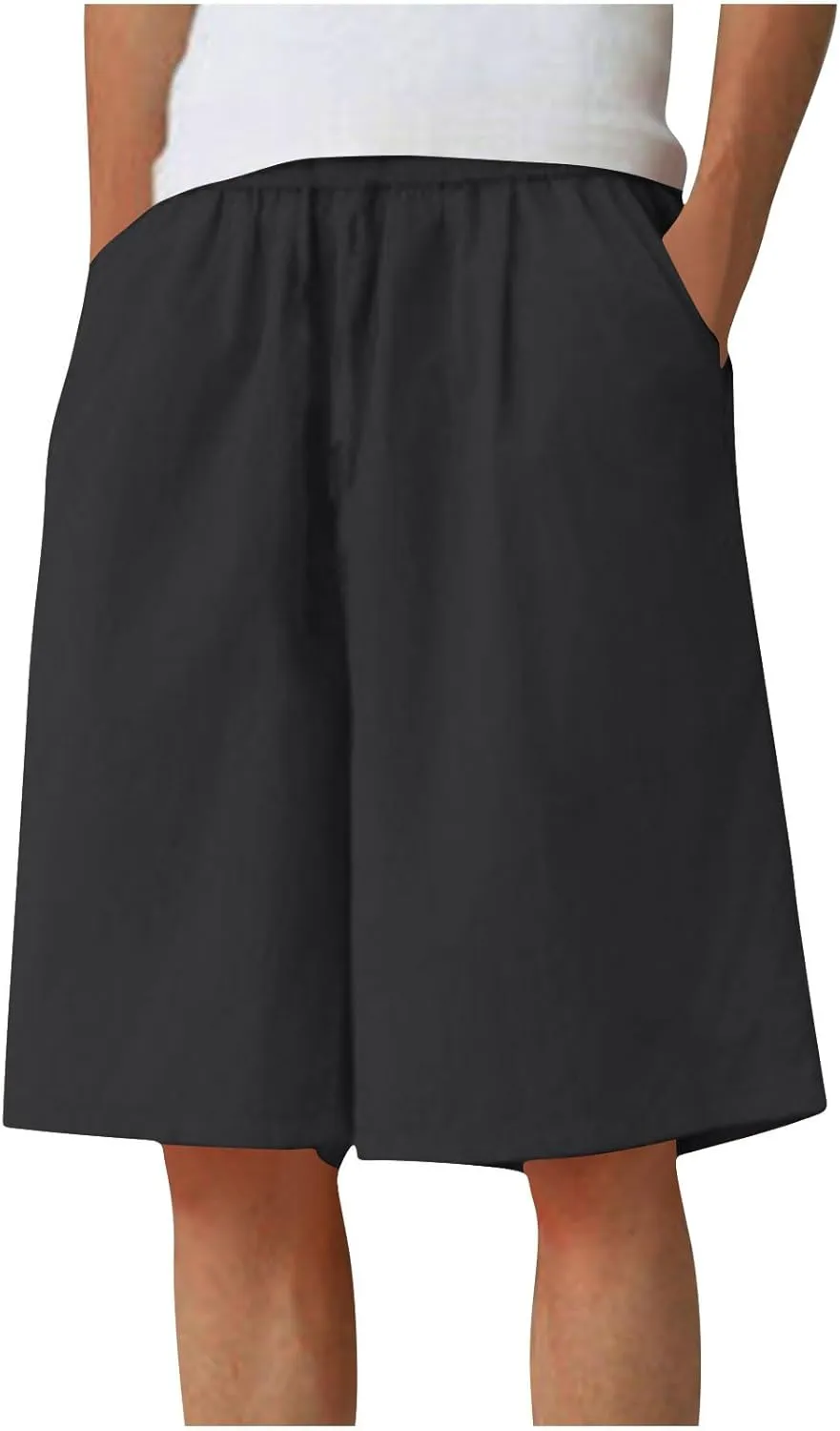 Mens Athletic Shorts Running Quick Dry with Pockets Elastic Workout Lightweight Gym Activewear Breathable Trunks