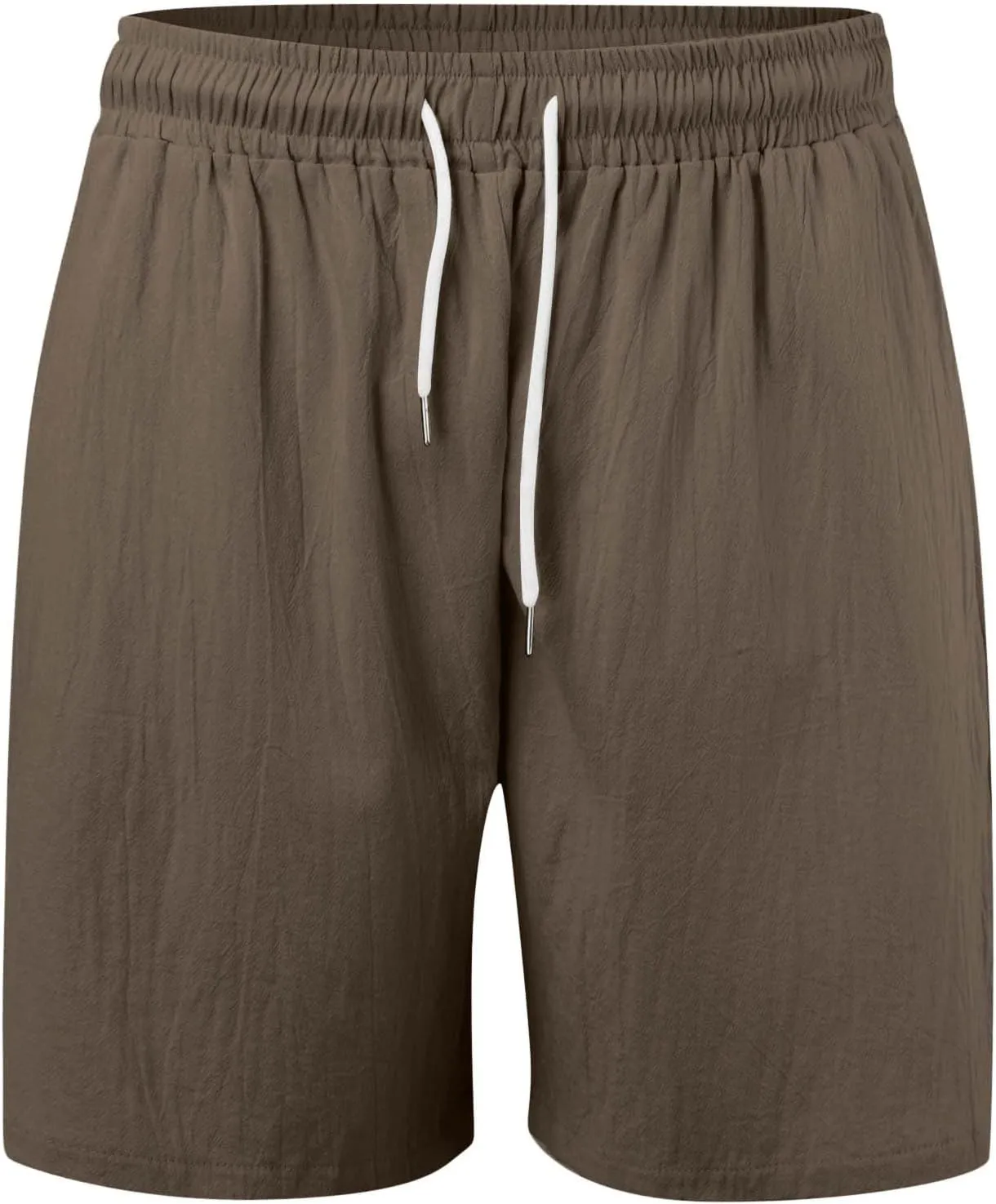 Mens Athletic Workout Shorts 5.5" Cotton Elastic Waist Joggers Casual Shorts Sports Sweat Shorts Men's Drawstring Walk Shorts