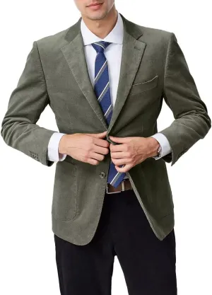 Mens Blazer Peak Lapel Suit Jacket Tweed Herringbone Sports Jackets for Men Slim Fit Business Casual Sports Coat