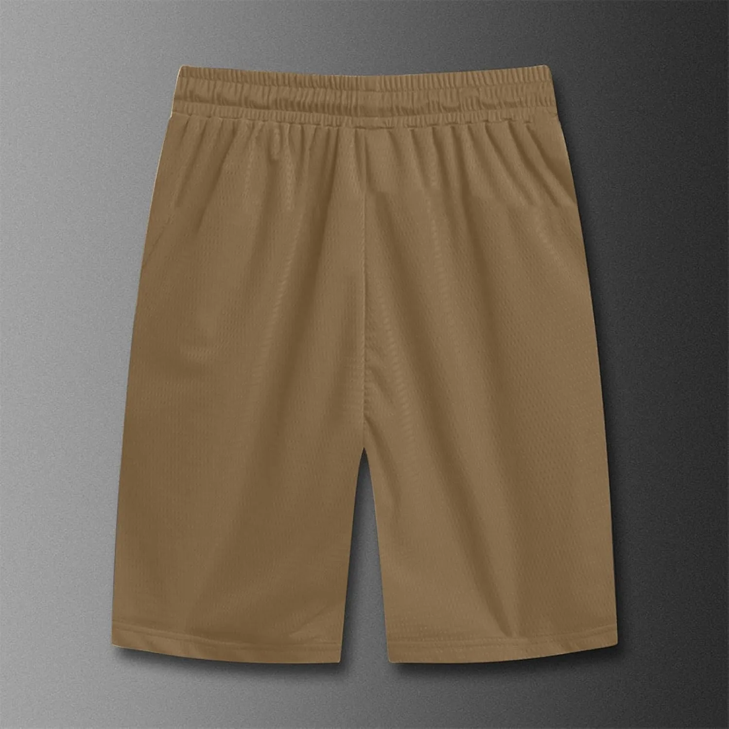 Mens Gym Shorts Mesh Breathable Quick-Dry Basketball Shorts Lightweight Running Sport Half Pants with Zipper Pockets