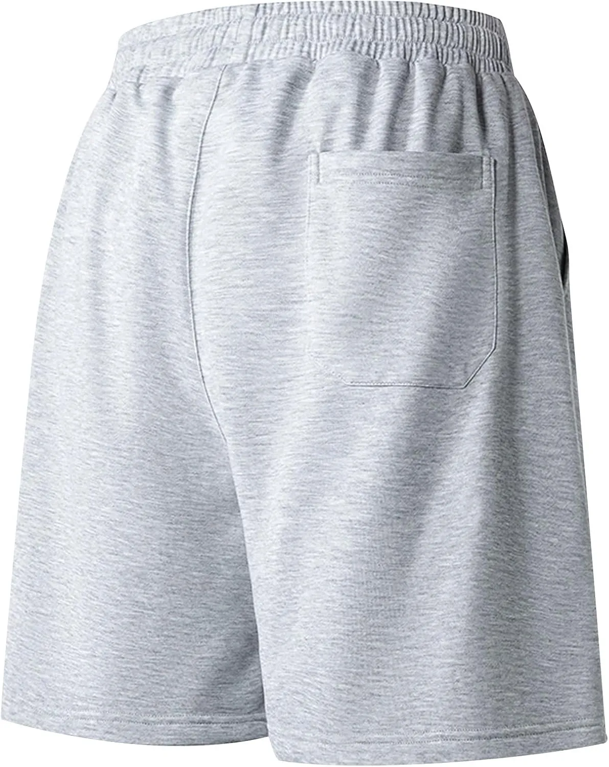 Men's Running Workouts Shorts Quick Dry with Pockets Plus Size Athletic Gym Lightweight Elastic Basketball Trunks