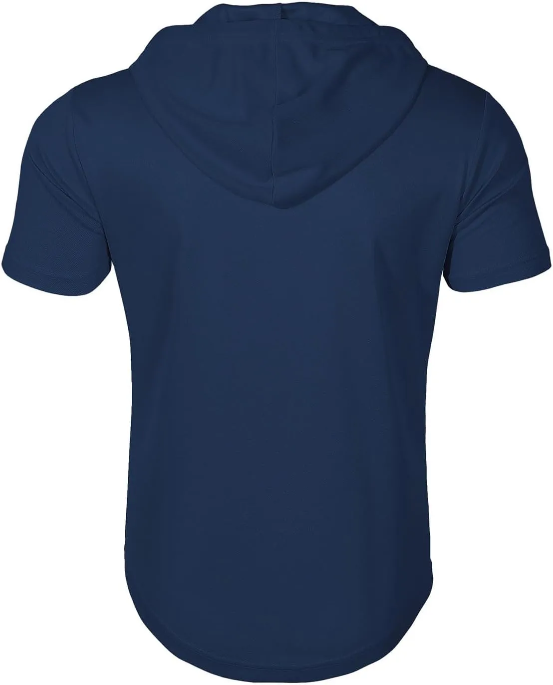 Mens Short Sleeve Shirts Workout Performance Quarter Zip Pullover Hoodies Casual Quick Dry Gym Athletic Hooded Shirts