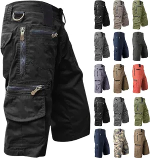 Mens Shorts Cargo Pants Relaxed Fit Casual Below Knee Athletic Short Loose Lightweight Outdoor Workout Hiking Shorts Big Tall