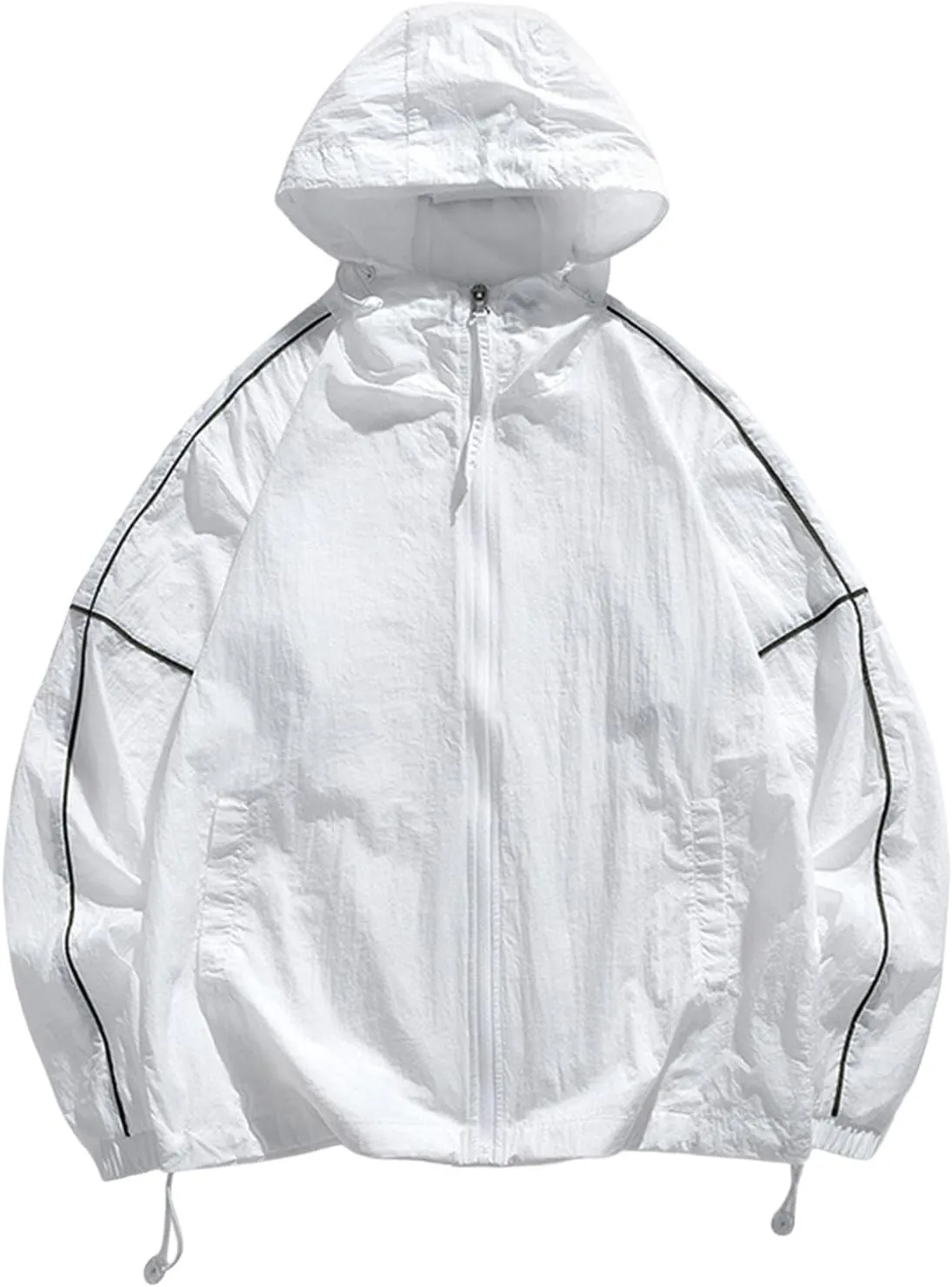 Mens Summer and Autumn Sunscreen Windproof and Rainproof Outdoor Sports Casual Breathable Jackets for Men Long Men's Sweater