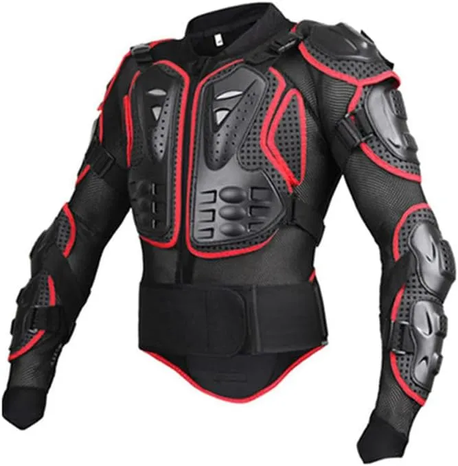 Motorcycle Jacket Men Full Body Armor Breathable Jackets Motocross Racing Riding Protection Armor