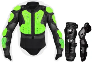 Motorcycle Jacket Men Full Body Armor Breathable Jackets Motocross Racing Riding Protection Armor