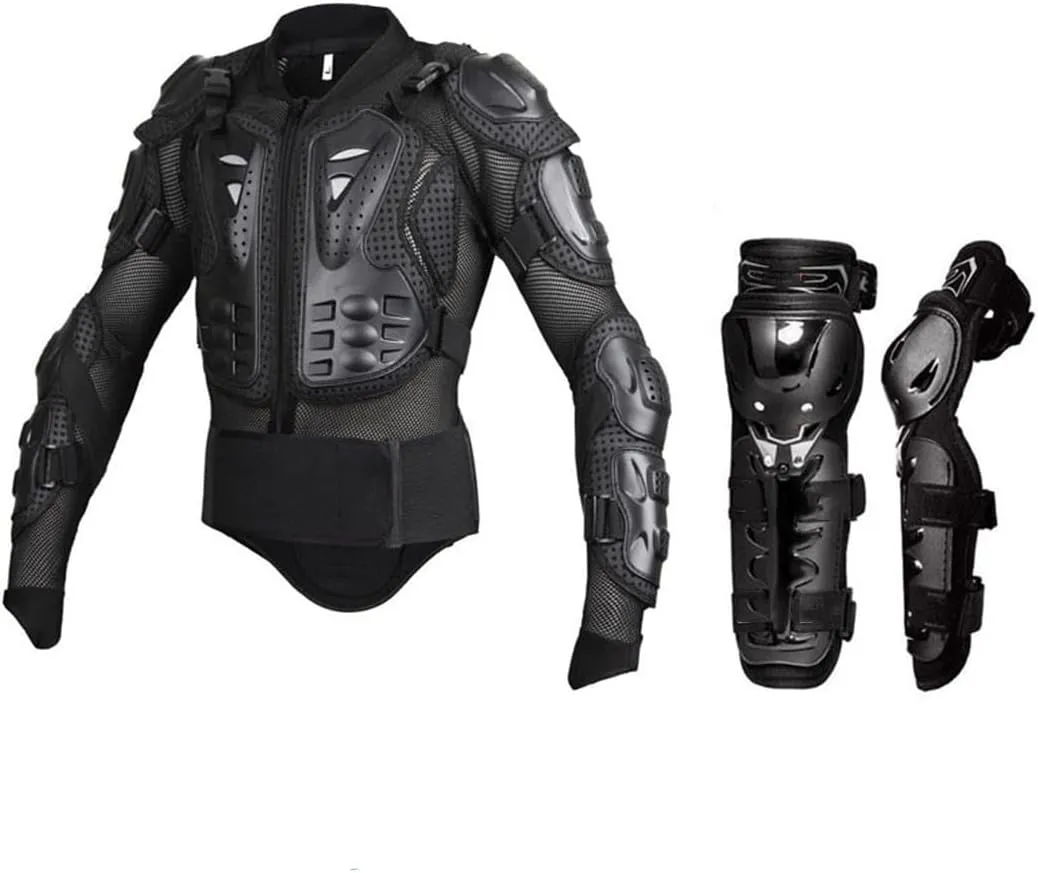 Motorcycle Jacket Men Full Body Armor Breathable Jackets Motocross Racing Riding Protection Armor