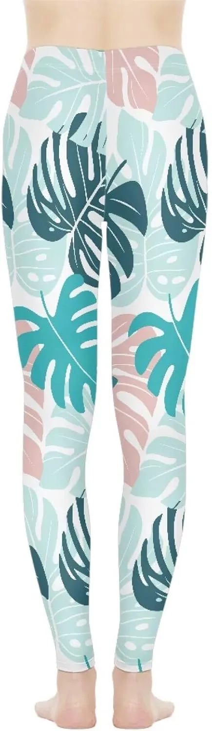NDISTIN Women's High Waisted Yoga Pants Athletic Sports Running Leggings Full Length Tummy Control Printable