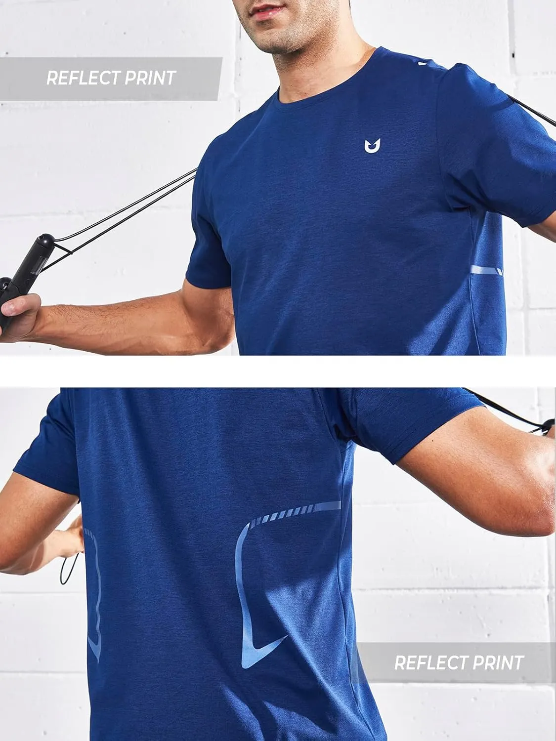 NORTHYARD Men's Workout Gym Shirts Quick Dry T-Shirts Running Athletic Short Sleeve Shirt for Men