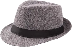 Panama Beach Sun Hat Mens Womens Straw Wide Brim Beach Belt Buckle Fedora Hat Packable Short Brim Roll Up Travel Hat