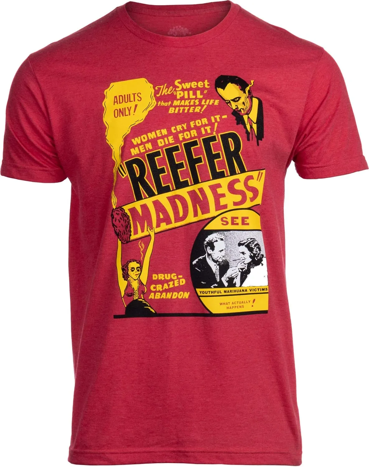 Party Novelty Graphic Tee Screen Printed T-Shirts for Men and Women