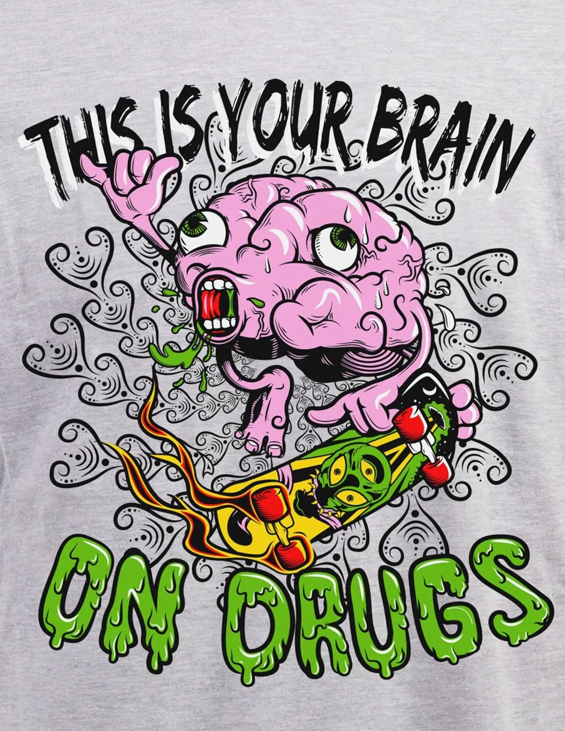 Party Novelty Graphic Tee Screen Printed T-Shirts for Men and Women