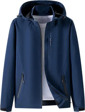 Softshell Jacket For Women With Hooded Waterproof Windproof Lightweight Insulated Windbreaker Outdoor Hiking Camping