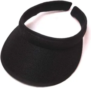 Summer Visor for Women Solid Adjustable Empty Top Baseball Cap Beach Travel Sports Ponytail Sun Hats