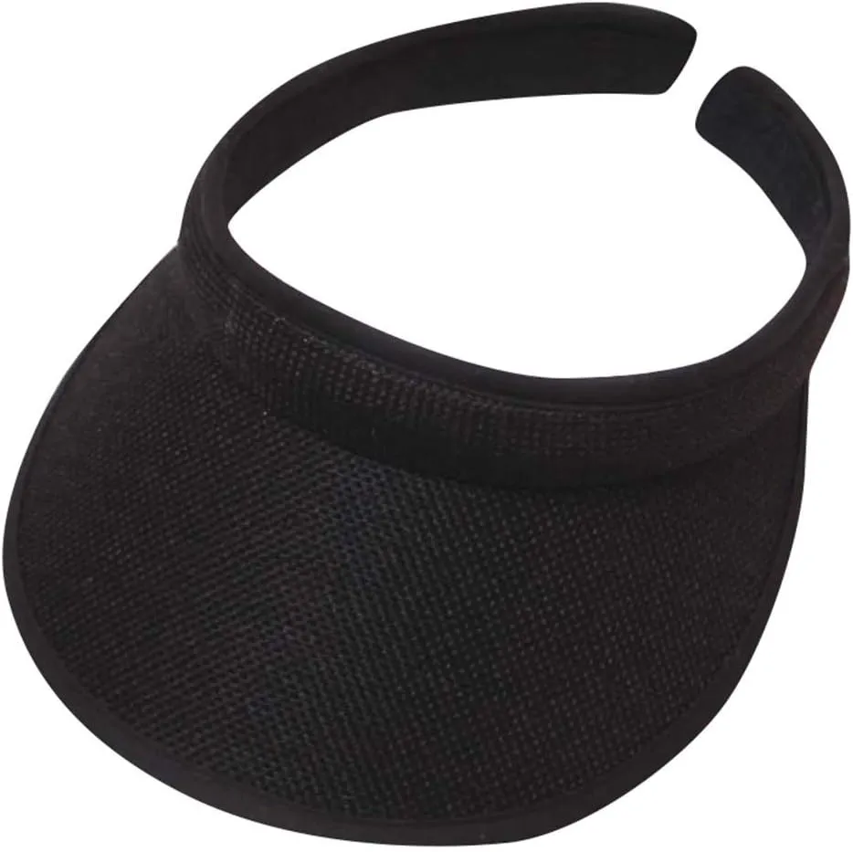 Summer Visor for Women Solid Adjustable Empty Top Baseball Cap Beach Travel Sports Ponytail Sun Hats
