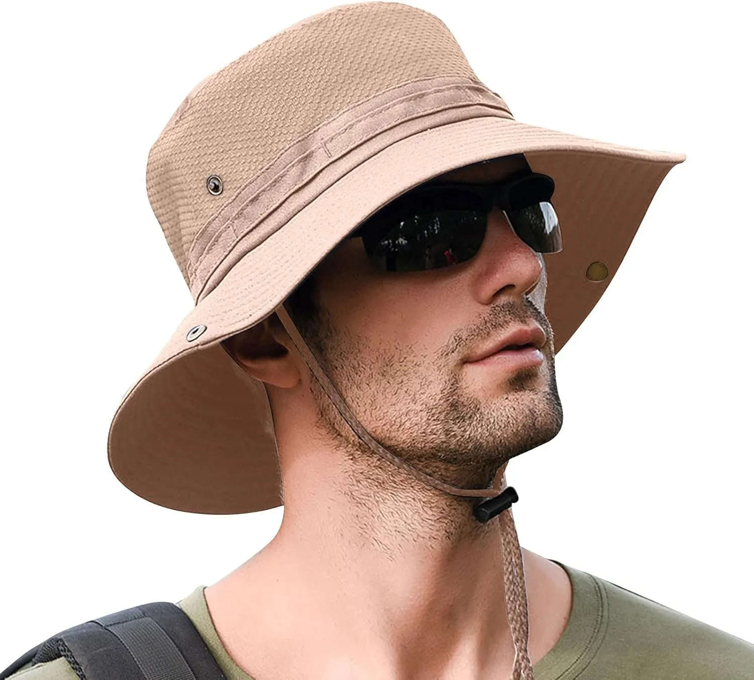 Sun Bucket Hat for Women Men Wide Brim UPF 50  Fishing & Beach Bucket Hats Summer Outdoor Sun Hat