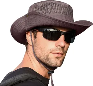 Sun Bucket Hat for Women Men Wide Brim UPF 50  Fishing & Beach Bucket Hats Summer Outdoor Sun Hat